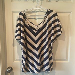 Old navy striped shirt XL